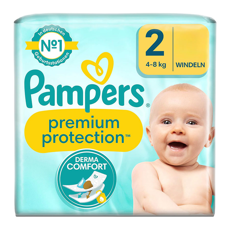 Pampers Baby Dry Größe 2 (4-8 kg) 160 Stück