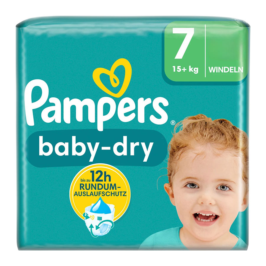 Pampers Baby Dry Größe 7 (15+ kg) 72 Stück