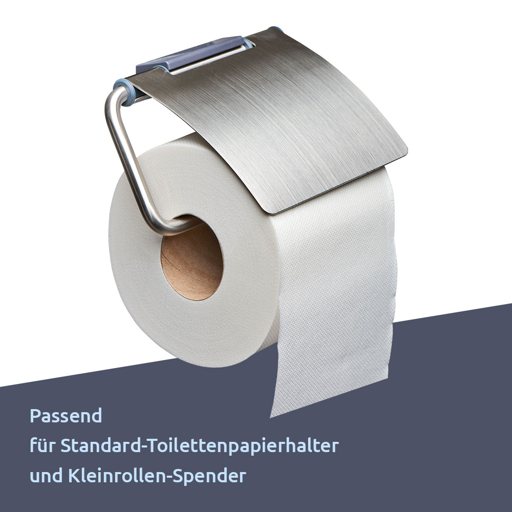 Toilettenpapier Paperblu 3-lagig Zellstoff hochweiß 250 Blatt - 64 Rollen