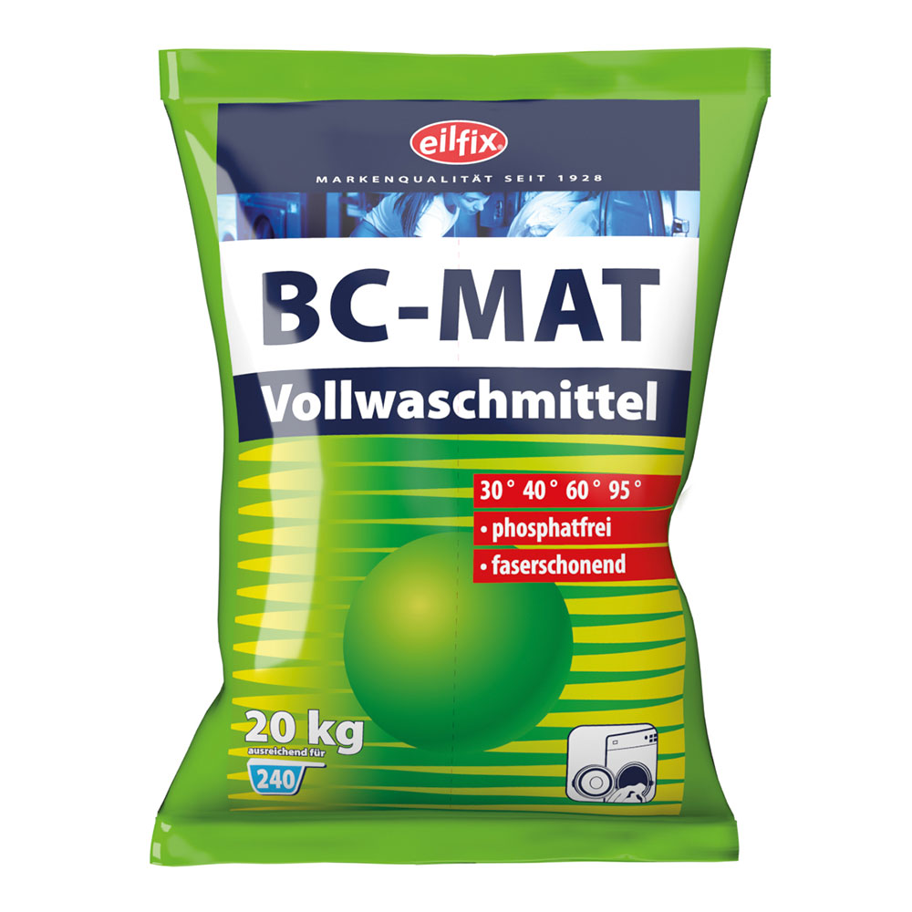 Vollwaschmittel eilfix BC-Mat Pulver 20 Kg Sack